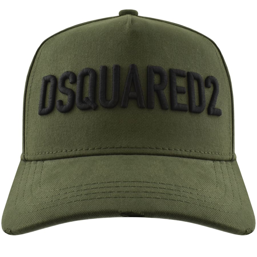DSQUARED2 Logo Baseball Cap Green